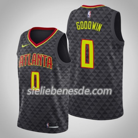 Herren NBA Atlanta Hawks Trikot Brandon Goodwin 0 Nike 2019-2020 Icon Edition Swingman